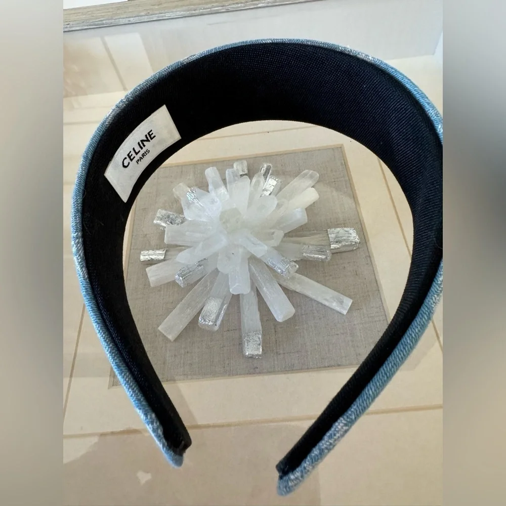Inspired Designer Denim C Headband.